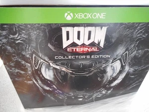 XBOX ONE DOOM ETERNAL COLLECTOR'S EDITION WITH HELMET, STEELBOOK ETC - Picture 1 of 17