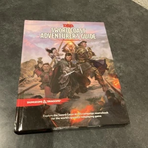 D&D Sword Coast Adventure Guide - Tapa Dura Buen Estado - Imagen 1 de 2