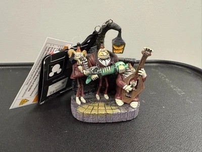 Disney Parks Ornament Nightmare Before Christmas Halloween Town Band Plays Music - Image 1 of 3