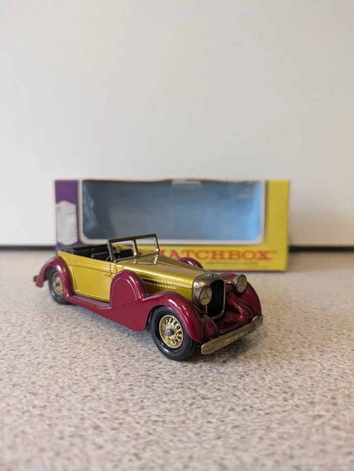 Matchbox Lesney Y11-3 1938 Lagonda Drophead Coupe Yesteryear Issue 3 RARE car - Image 1 of 4