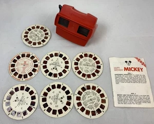 Viewmaster GAF Set Mickey Mouse Disney Zauberlehrling Biene Maja Vintage 80er - Bild 1 von 17