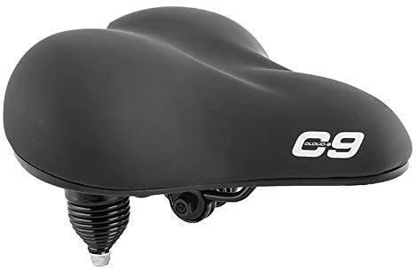 Cloud-9 Cruiser Anatomic Saddle, 10.5" x 10.5", Heavy Duty Black Emerald - Image 1 of 2