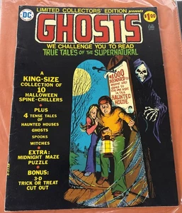 "Ghosts" DC Treasury Edition C-32 1975 Supernatural Horror Comics King Sized : ) - Picture 1 of 12