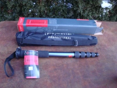 Promaster MP528 Professional Monopod Code 3564 Black Telescoping 63" NEW BOX - Image 1 of 4