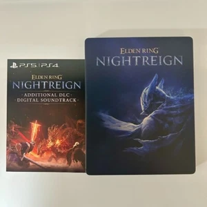 ELDEN RING NIGHTREIGN Edizione da Collezione Steel Book Colonna Sonora Set di 2 - Foto 1 di 10