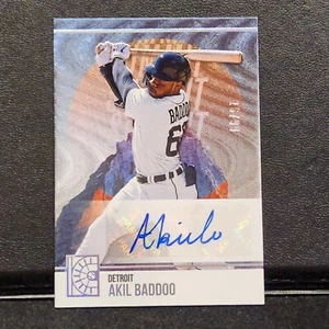 Akil Baddoo 2022 Panini Capstone Summit Signatures Silver 16/99 Detroit Tigers - Picture 1 of 2