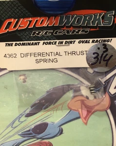 Custom Works 4362 Differential Thrust Spring OrignalNewOldStock🇺🇸Made&Shipped - Picture 1 of 2