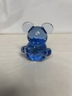 US Commemorative Fine Arts Gallery Koala Teddy Bear Blue Glass Paperweight