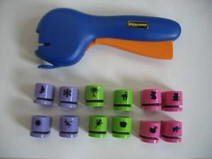 Fiskars Cassette Punch One Punch Mango 12 Troqueles Intercambiables Álbum de Recortes - Imagen 1 de 2