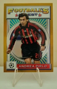 2021-22 Topps Finest Flashbacks UCL Gold Refractor #122 Andrea Pirlo 42/50 - Bild 1 von 2