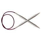 Knitpro Nova Metal: Tricoting Pins: Circulaire: Fixe: 80 Cm X 3,00 Mm