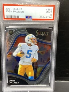 Josh Palmer 2021 Panini Select Rookie (RC) # 366 PSA 9 - Imagen 1 de 2