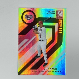 2005 Donruss Elite Turn of the Century Jose Vidro /750 #150 Washington Nationals
