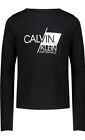 Calvin Klein - Langarmshirt für Mädchen Größe L/G (12/14 Farbe Schwarz