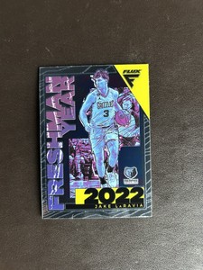 2022-23 Panini Flux JAKE LARAVIA Freshman Year Blaster Exclusive RC #3 Grizzlies
