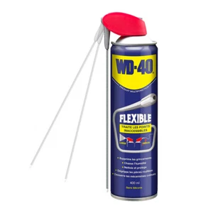 WD40 multifonctions lubrifiant dégrippant 400ml Flexible - Photo 1/4