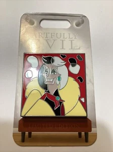 Disney Pin 101 Dalmatians Cruella DeVille 2021 Artfully Evil Villain - Picture 1 of 1