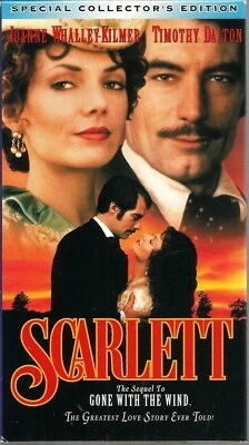 Scarlett VHS 1996 Joanne Whalley-Kilmer Timothy Dalton Gone With The Wind PG-13 - Image 1 of 4