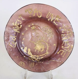 Ceci N'est Pas Une Assiette, Dali Et Daum, XXème Siècle - Imagen 1 de 12