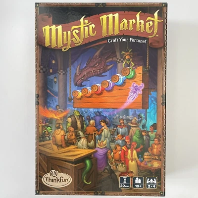 Mystic Market Craft Your Fortune - Potion Trading Card Board Game - Think Fun - Image 1 of 4