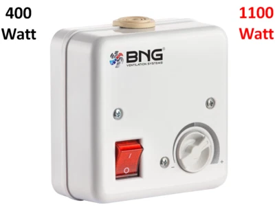 BNG Drehzahlregler Drehzahlsteller Drehzahlsteuerung 2 und 5 Amper Lüfter Ventilator