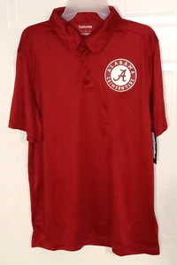 Camisa polo de manga corta con licencia Alabama Crimson Tide para hombre - Talla: L - Imagen 1 de 1
