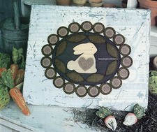 Cottontail Penny Rug Quilt Pattern Pieced/Applique KM