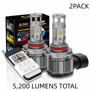 Remote Controlled 3-Color Switchback LED Fog Light Bulbs,9145 Fog Lamps for Jeep - Picture 1 of 12