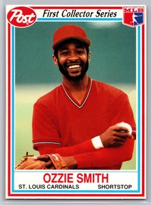 1990  Post Cereal #6 Ozzie Smith Cardinals HOF