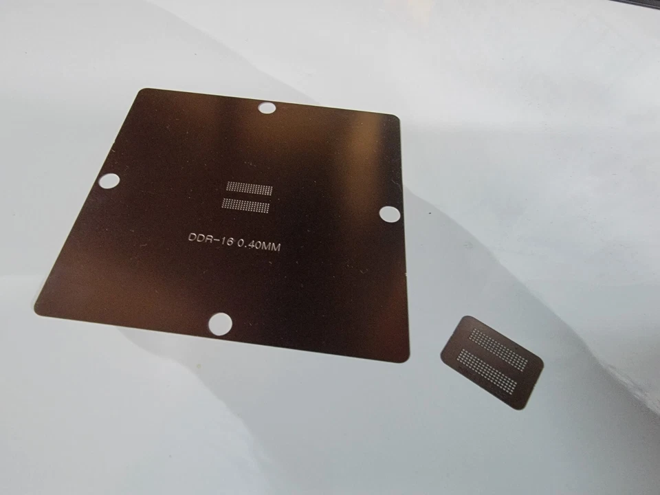 Трафарет Direct Heat 90X90 BGA D9WCW D9WCR K4Z80325BC-HC12 GDDR6 DDR6 FBGA180 США - Изображение 1 из 1