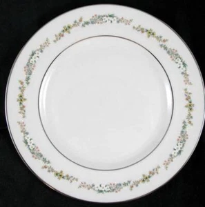 Plato de ensalada Gorham China Rondelle con detalles florales - Imagen 1 de 5