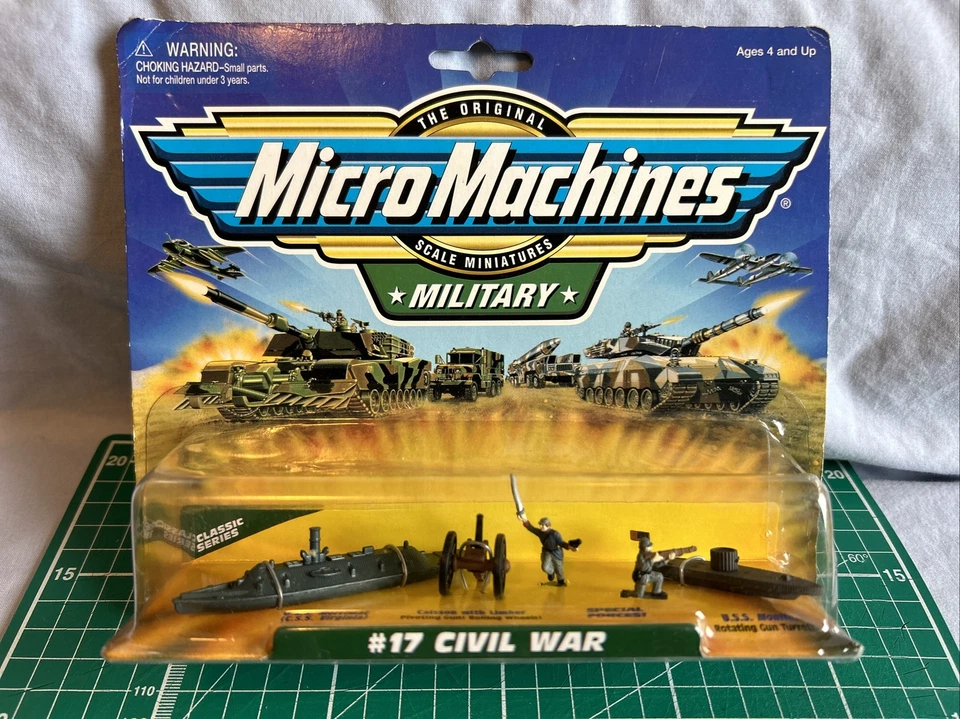 Micro Machines, Galoob, Militar, 1998, #17 Guerra Civil, nuevo en caja, buen estado Foto 1 de 4