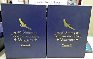 50 States Commemorative Quarters ~ Volume 1 & 2 - Picture 1 of 5