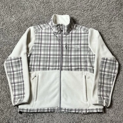 The North Face Women’s Denali Polartek Plaid Fleece Jacket Size XL Full Zip - Image 1 of 4