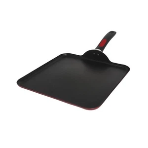 A79613 Get A Grip Aluminum Nonstick Griddle Cookware, 11-Inch, Red - Picture 1 of 7