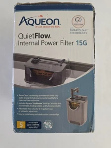 Aqueon QuietFlow SmartClean Internal Power Filter (15 Gallon) -open box - Picture 1 of 6