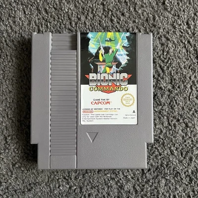 Bionic Commando Nintendo NES PAL A Capcom AUS PRINT - Image 1 of 3
