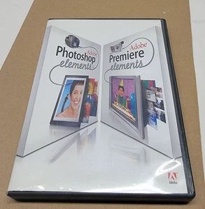 Adobe Photoshop Elements 3.0 PLUS Adobe Premiere Elements Win XP - Picture 1 of 7