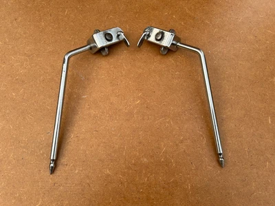 Premier New Era Clamp on Hoop Mounted Bass Drum Spurs/Legs Made in England - Image 1 of 4
