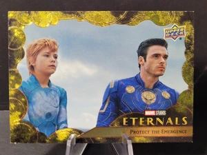 RICHARD MADDEN as Ikaris 2023 Upper Deck Marvel Eternals Yellow Parallel /99 - Picture 1 of 3