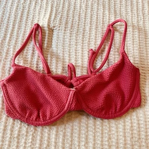Pacsun Swim Eco Bikini Top Pink Women’s Size Small Underwire - Picture 1 of 4