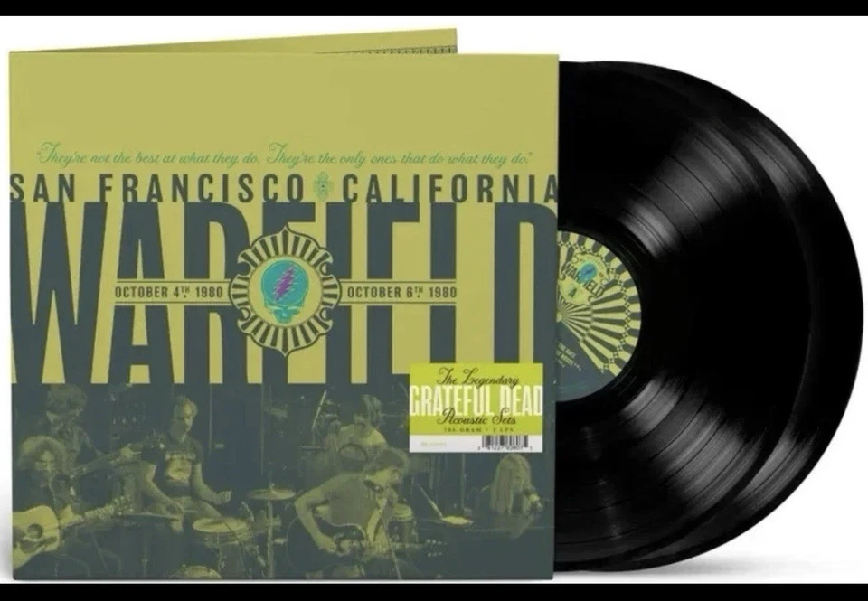 Grateful Dead The Warfield RSD BF 2025 Record Store Day Black Friday 2xLP 1980 - Imagem 1 de 1