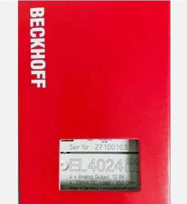 EL4024 1PCS NEW BECKHOFF MODULE Beckhoff EL4024 - Image 1 of 4