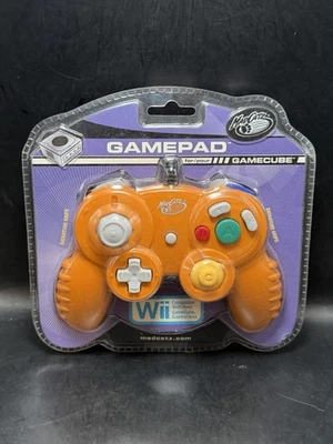 2007 MadCatz Orange Gamepad for Nintendo GameCube NEW SEALED! - Image 1 of 4