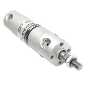 SMC NCGBN20-0100 Pneumatic Cylinder, ø3/4in Bore, 1in Stroke, M5, 145psi Max - Picture 1 of 6