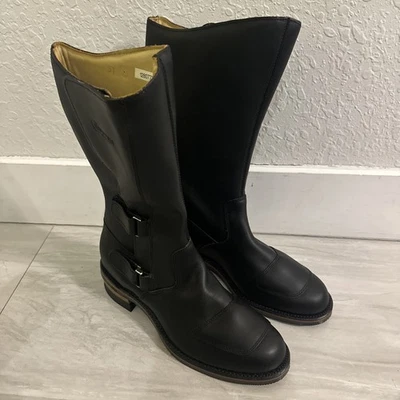 Bota Chippewa Masculina 27862 Rally Biker Preta Couro Odessa 13 D Gancho e Laço Boa - Imagem 1 de 4