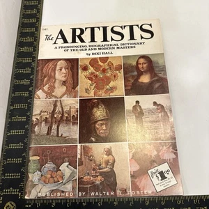 The Artists Biographical Dictionary Old Modern Masters Dixi Hall Book W. Foster - Picture 1 of 7