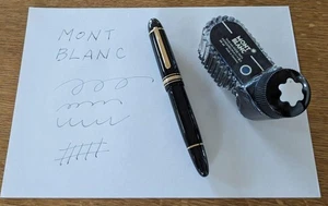 Pluma Estilográfica Montblanc Meisterst ck 149 18K (3 Bandas) - Imagen 1 de 12