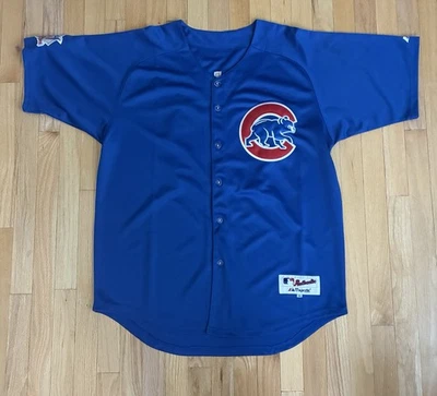 Alfonso Soriano #12 Chicago Cubs Majestic Stitched Jersey Men’s Size 54 - Image 1 of 4