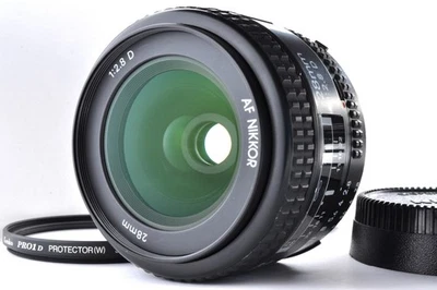 Nikon AF NIKKOR 28mm f/2.8 D Wide Angle Prime Lens Near Mint From Japan #6368 - image 1 of 4